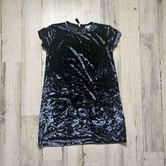 Crewcuts Other - Crewcuts Girls Velvet Navy Dress Size 7